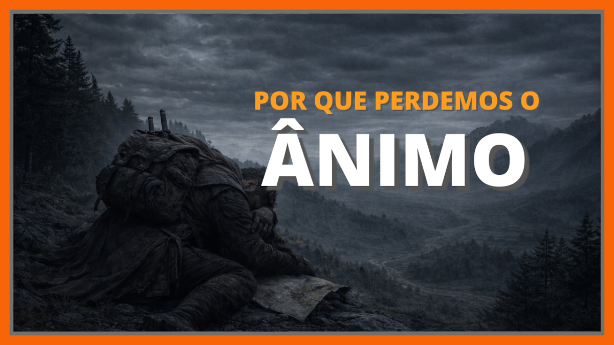 Você não perdeu o ânimo, você perdeu a sensação de avanço!